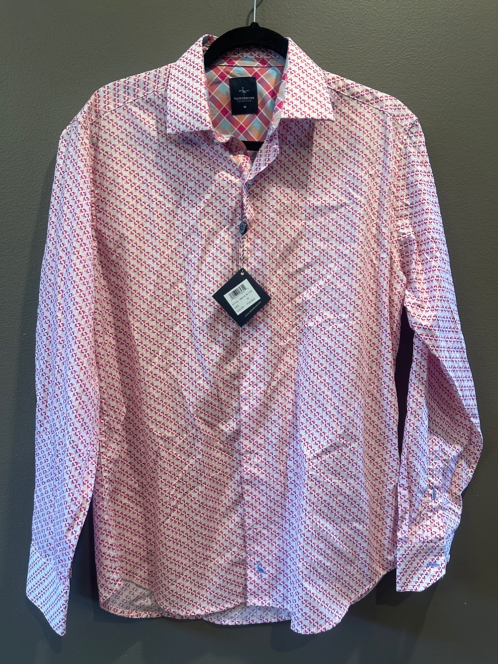 Tailorbyrd Collection Men's Long Sleeve Button Down sz. Medium